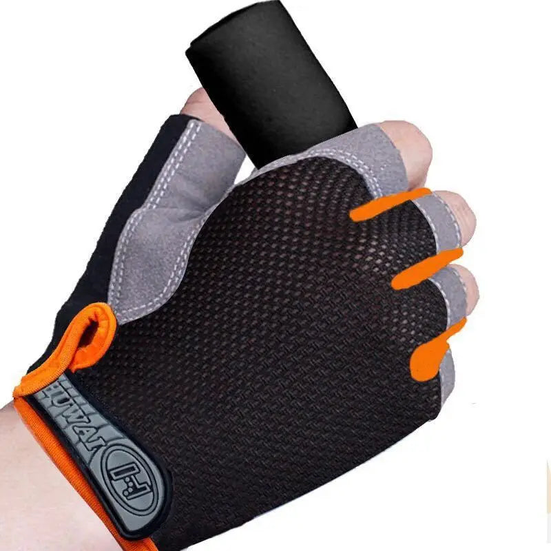 Guantes Ciclismo Medio Dedo Transpirables Antideslizantes | Hombre/Mujer