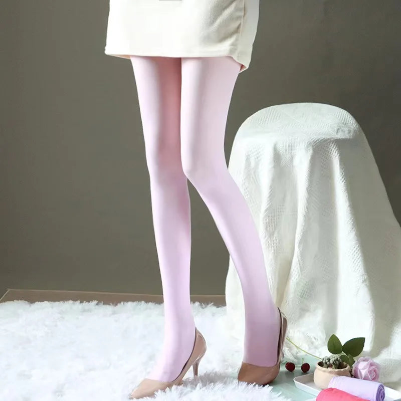 Medias Caramelo Talla Grande Mujer - Alta Elasticidad Sexy