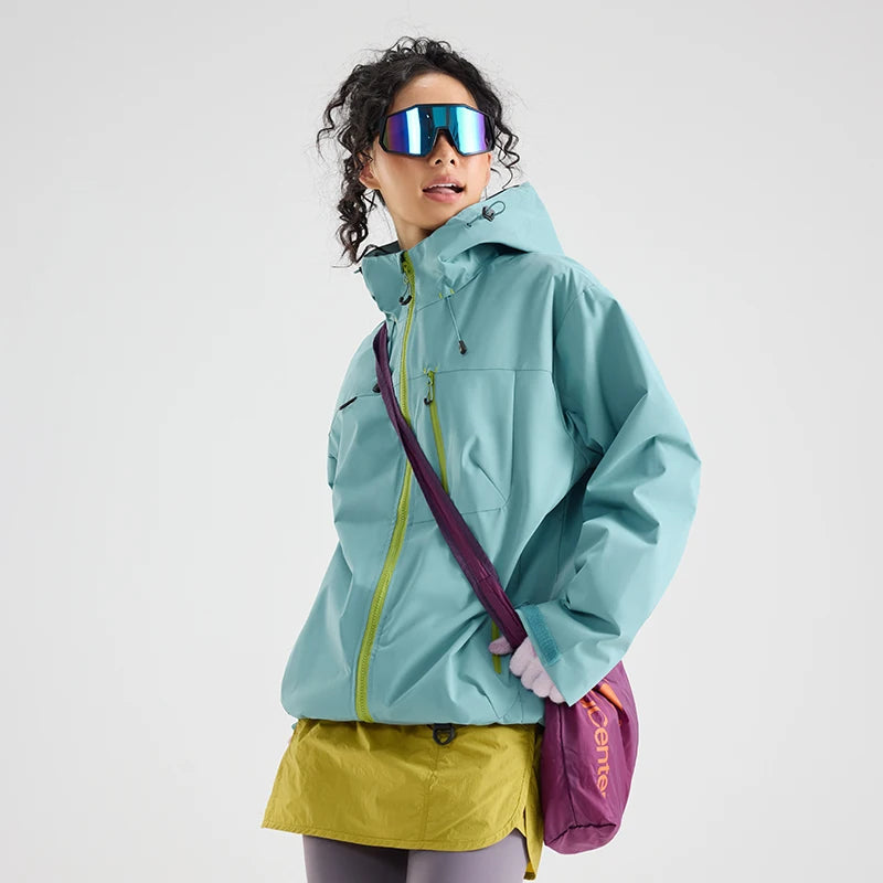 Chaqueta Senderismo Unisex Ippolich: Impermeable y Cortavientos