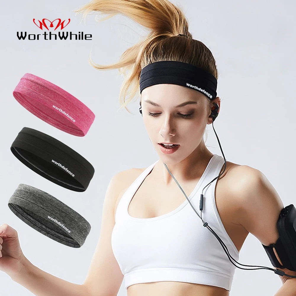 Banda Deportiva Antideslizante Gimnasio - Transpirable Yoga, Fitness