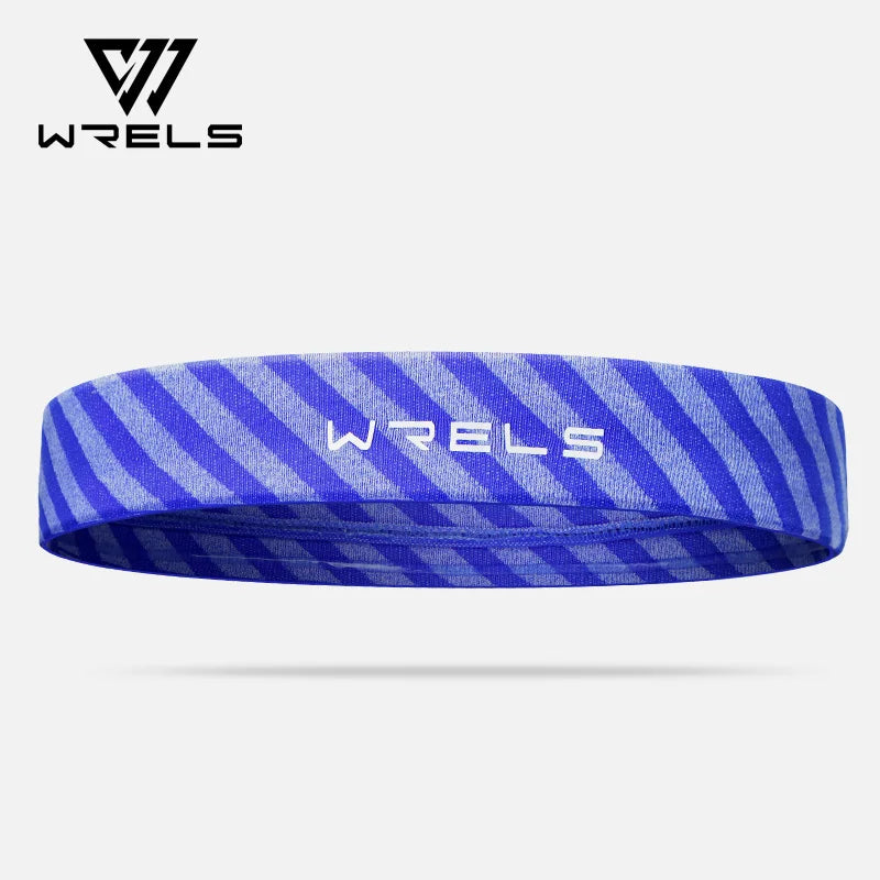 WRELS Cintas para el sudor, banda deportiva para la cabeza que absorbe la humedad, para correr, gimnasio, yoga, para mujeres y hombres, antideslizante, de secado rápido, elástica
