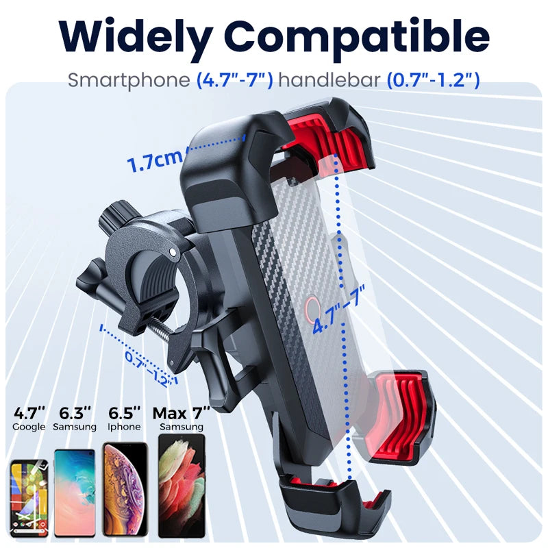 Soporte Universal Joyroom para Moto/Bici 360° - Antivibración