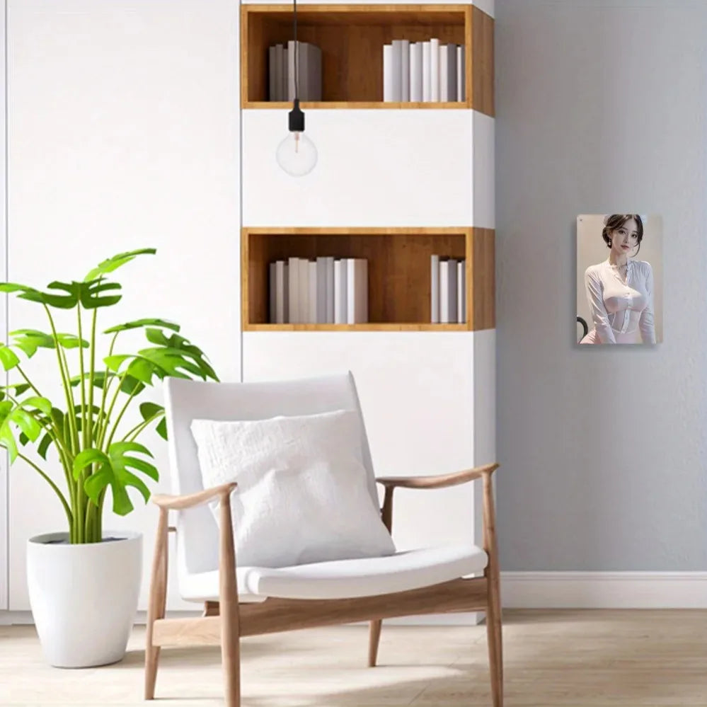 Decorative nurse wall sign from Corporación Turística, 8x12 inches, featuring a healthcare-themed design for wall decor.