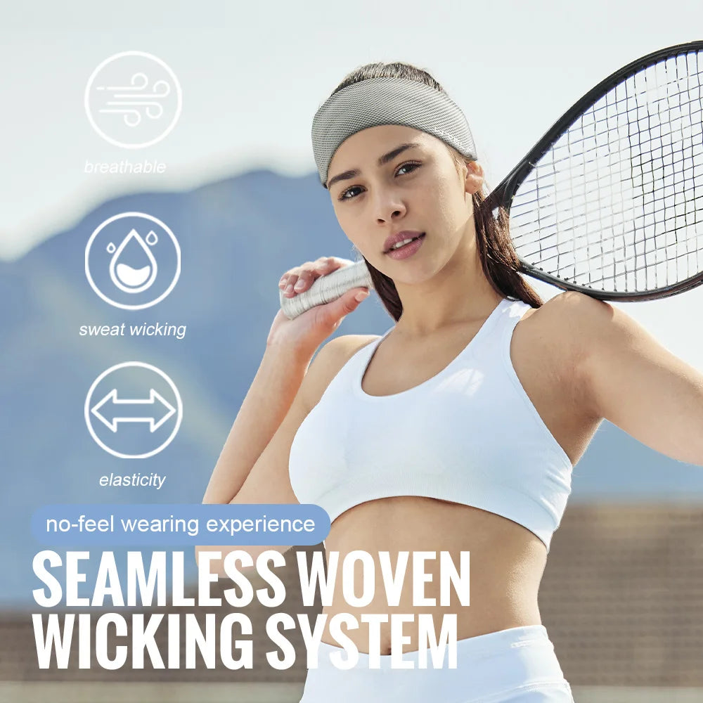 Diadema Deportiva Verano: Transpirable y Antideslizante para Fitness