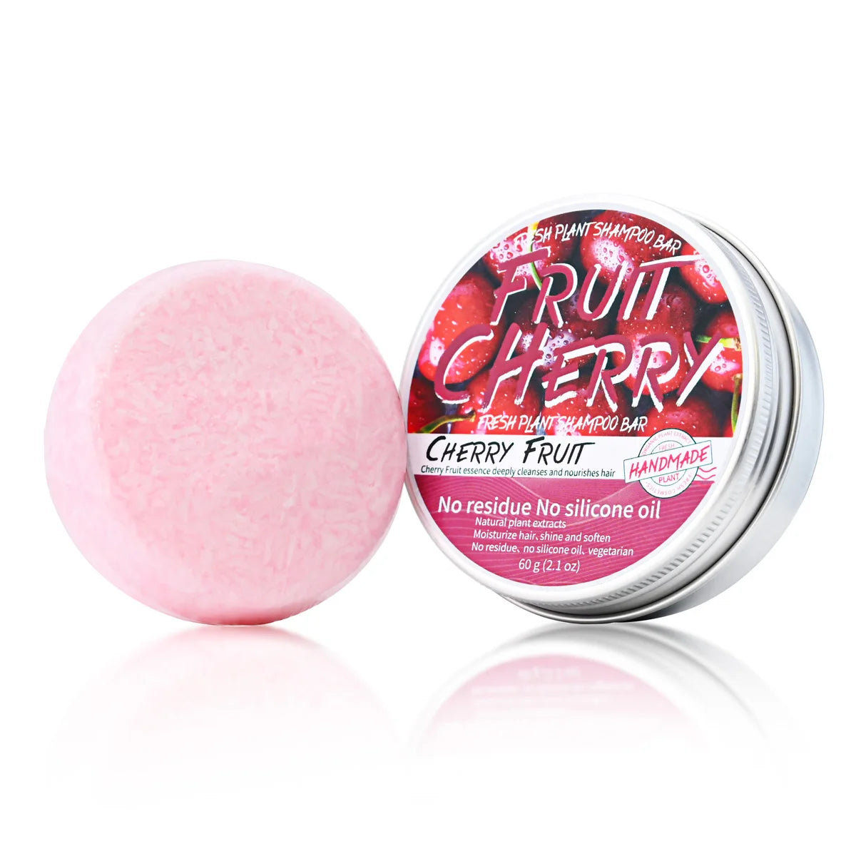 Champú Sólido Frutas y Cerezas Westtree - Control Caspa y Grasa