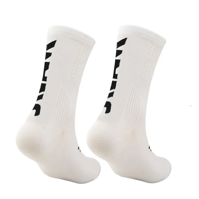 Calcetines deportivos de compresión unisex, 1 par, transpirables y que absorben la humedad, para ciclismo, senderismo, correr, baloncesto