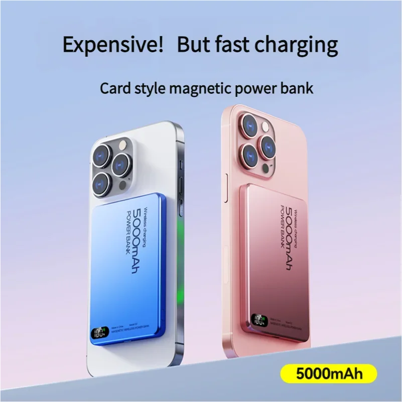 Power Bank Magsafe 10000mAh Carga Rápida 22.5W - Batería Portátil Ultrafina