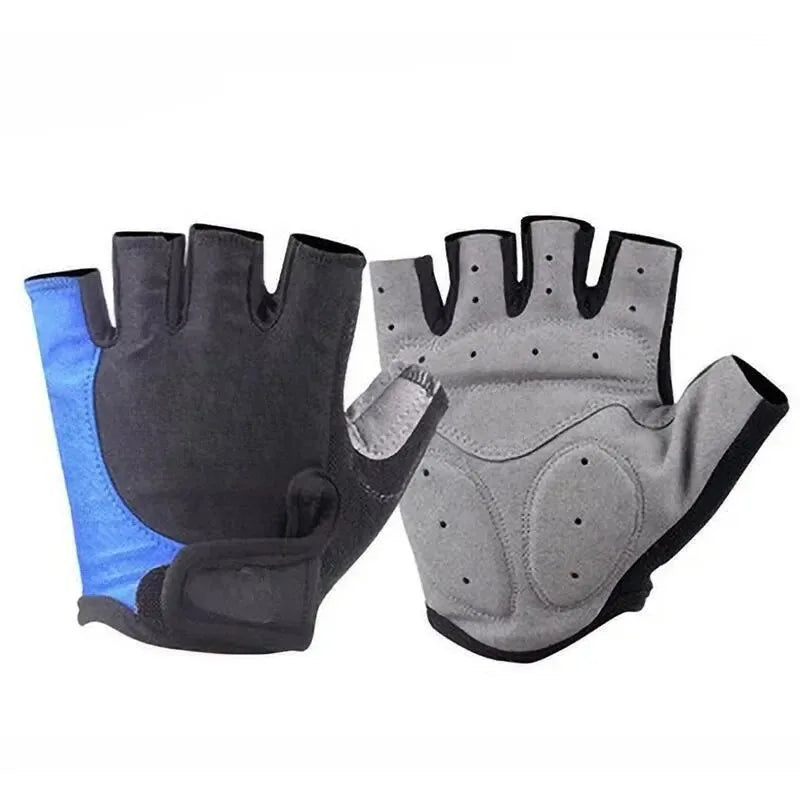 Guantes Ciclismo Medio Dedo - Transpirables y Antideslizantes Verano