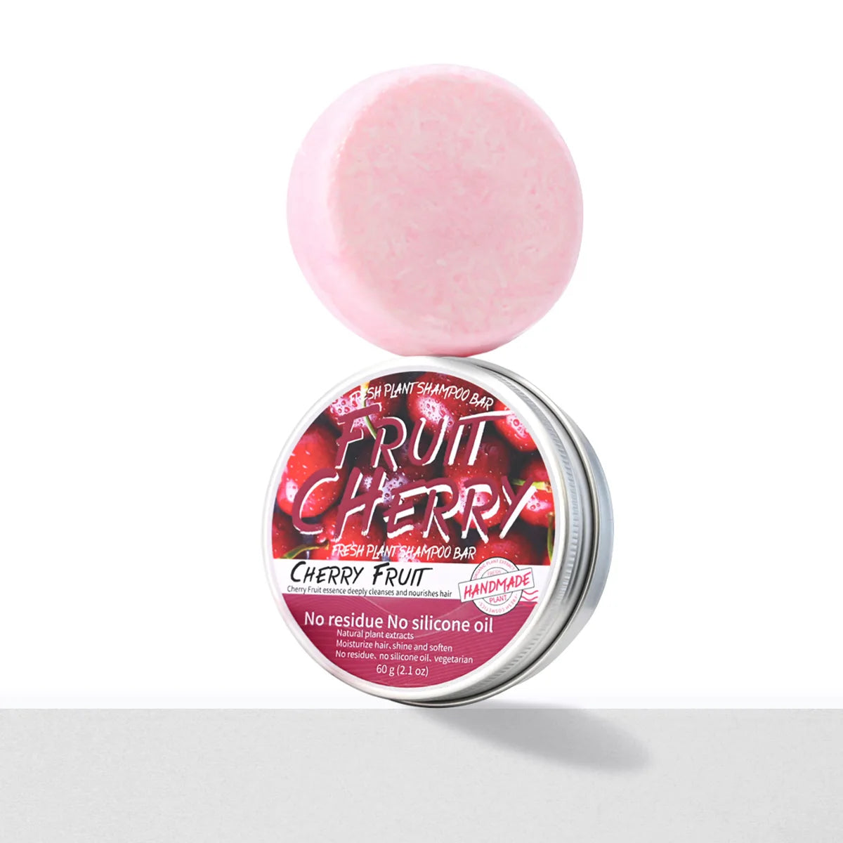 Champú Sólido Frutas y Cerezas Westtree - Control Caspa y Grasa