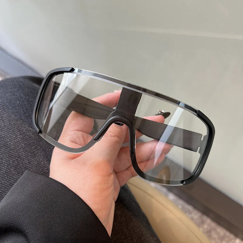 Nuevas gafas de sol de ciclismo estilo Y2K, gafas a prueba de viento para hombres y mujeres, lentes reflectantes Retro, gafas deportivas para montar en carretera