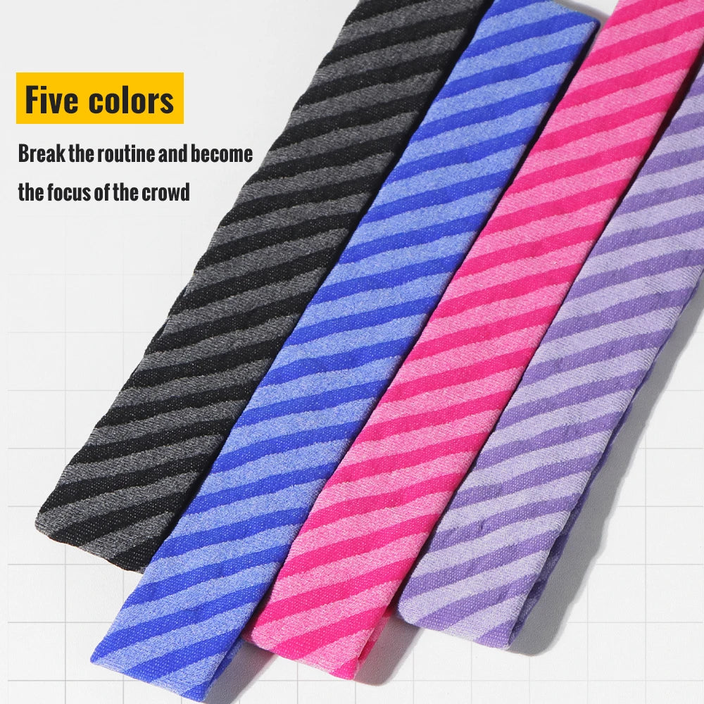 WRELS Cintas para el sudor, banda deportiva para la cabeza que absorbe la humedad, para correr, gimnasio, yoga, para mujeres y hombres, antideslizante, de secado rápido, elástica