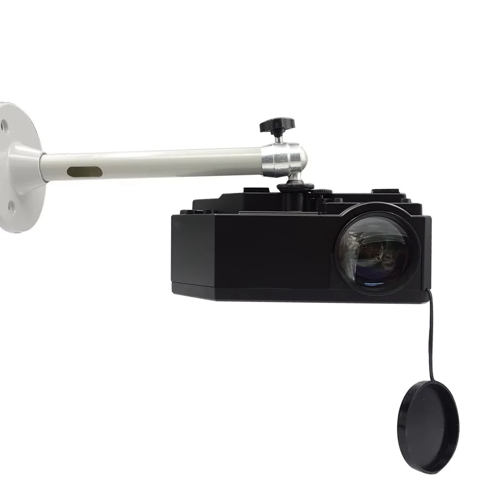 Soporte Mini Proyector PROGAGA Metal Giratorio 21cm - Montaje Pared/Techo