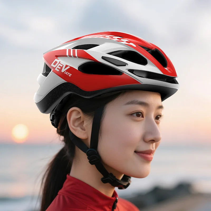 Casco DEV MTB Ultraligero (L 58-61cm) para Ciclismo de Montaña y Carretera