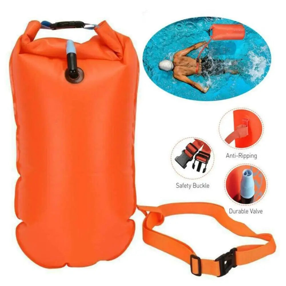 Boya Natación Inflable EelHoo: Bolsa Flotante Ligera para Deportes Acuáticos