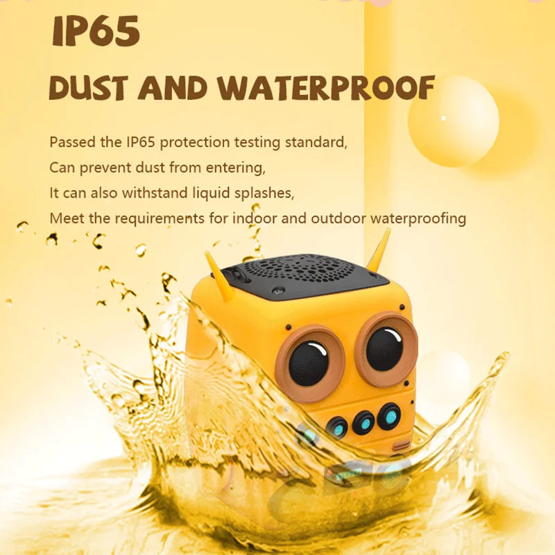 Mini Altavoz Bluetooth IP65 con Tarjeta TF | Portátil y Decorativo