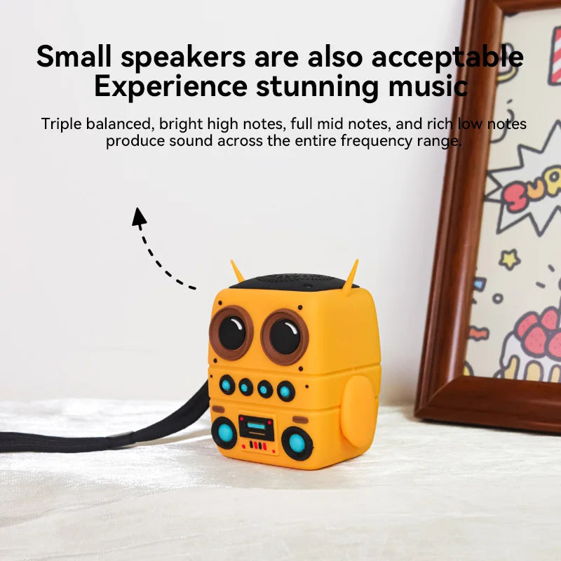 Mini Altavoz Bluetooth IP65 con Tarjeta TF | Portátil y Decorativo