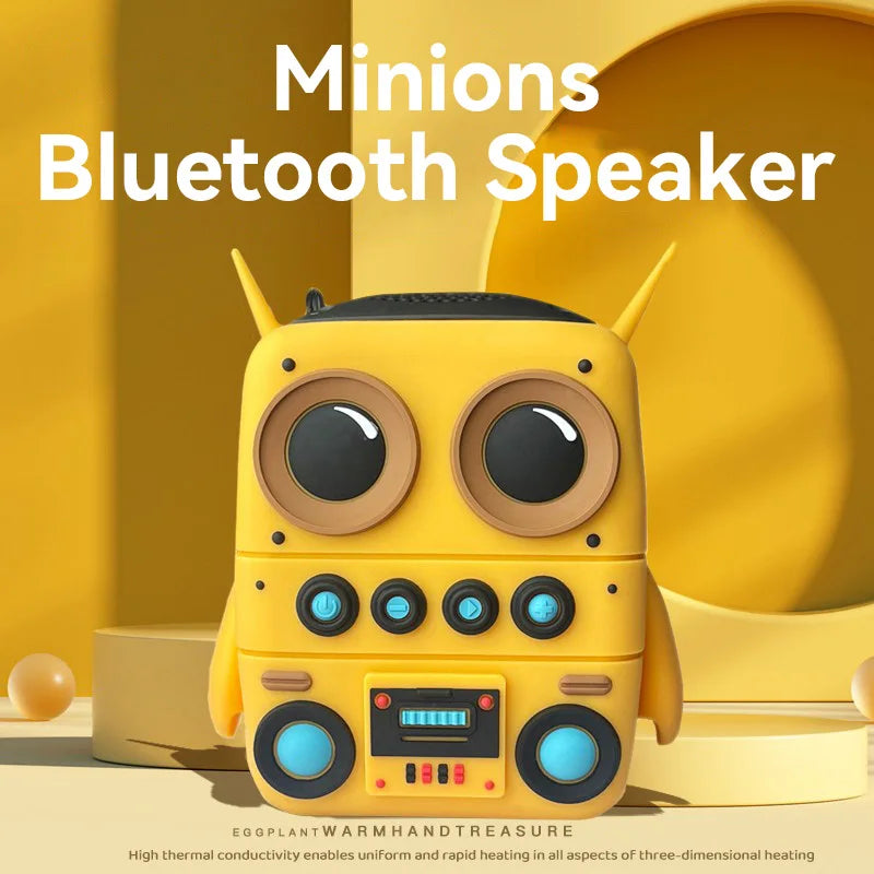 Mini Altavoz Bluetooth IP65 con Tarjeta TF | Portátil y Decorativo