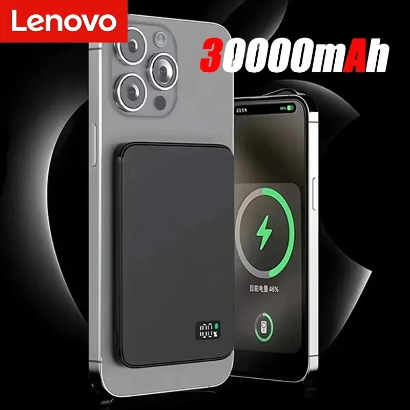 Batería Externa Lenovo Magnética Magsafe 50000mAh Carga Rápida PD22.5W