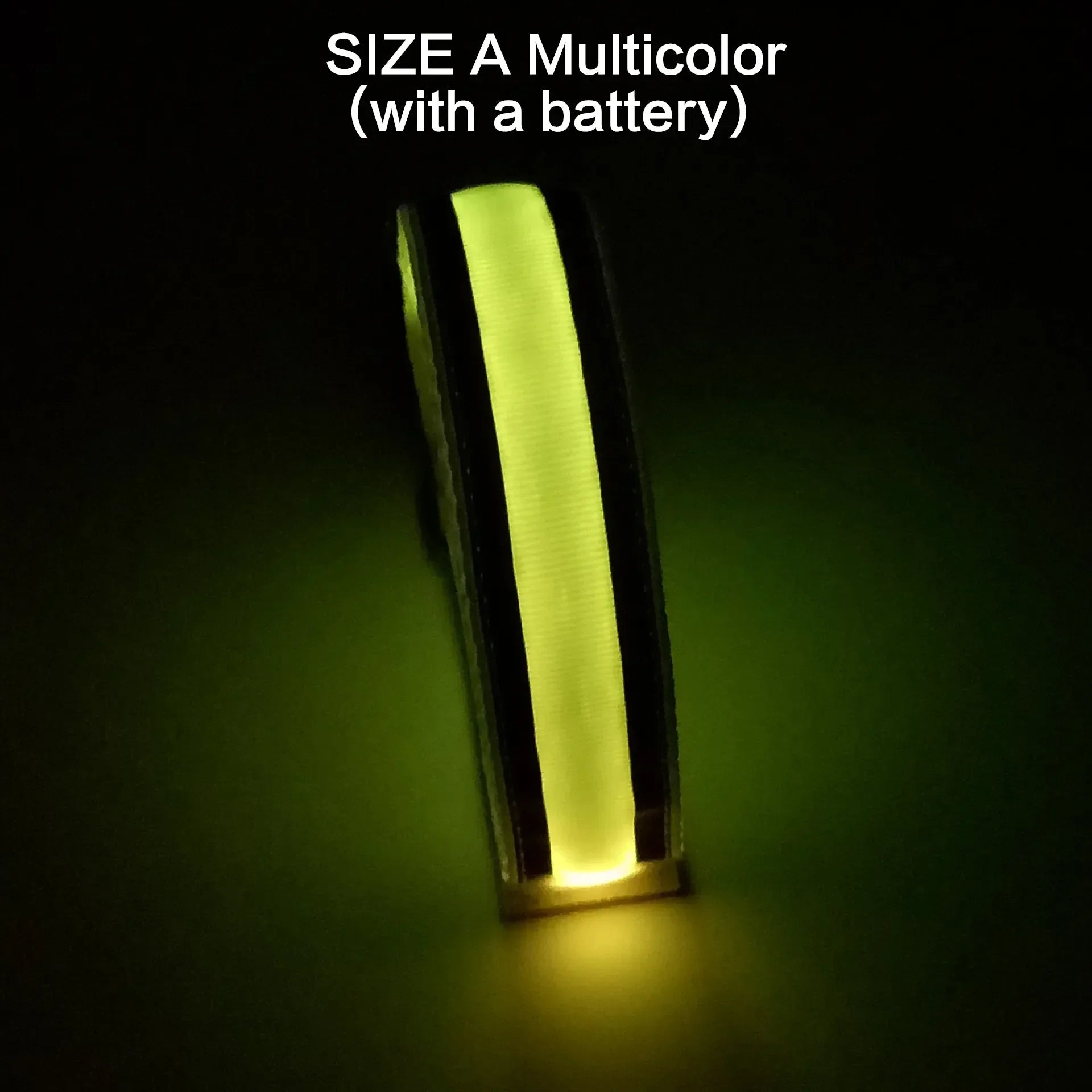 Brazalete LED para Correr de Noche: Seguridad USB Recargable