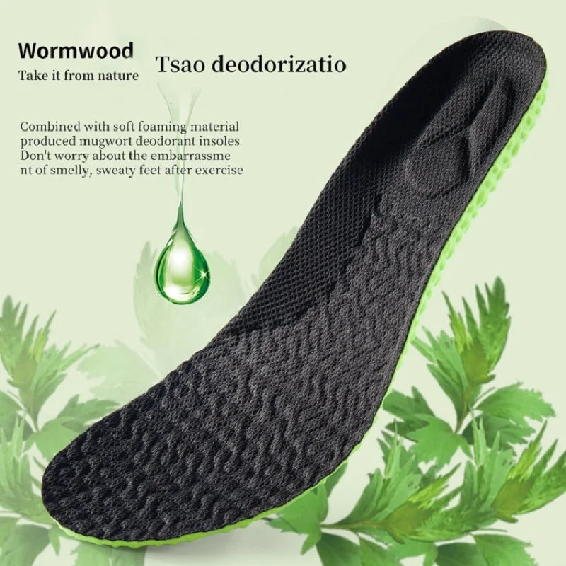 Plantillas Deportivas Ortopédicas NAFOING: Absorción Impacto, Verde