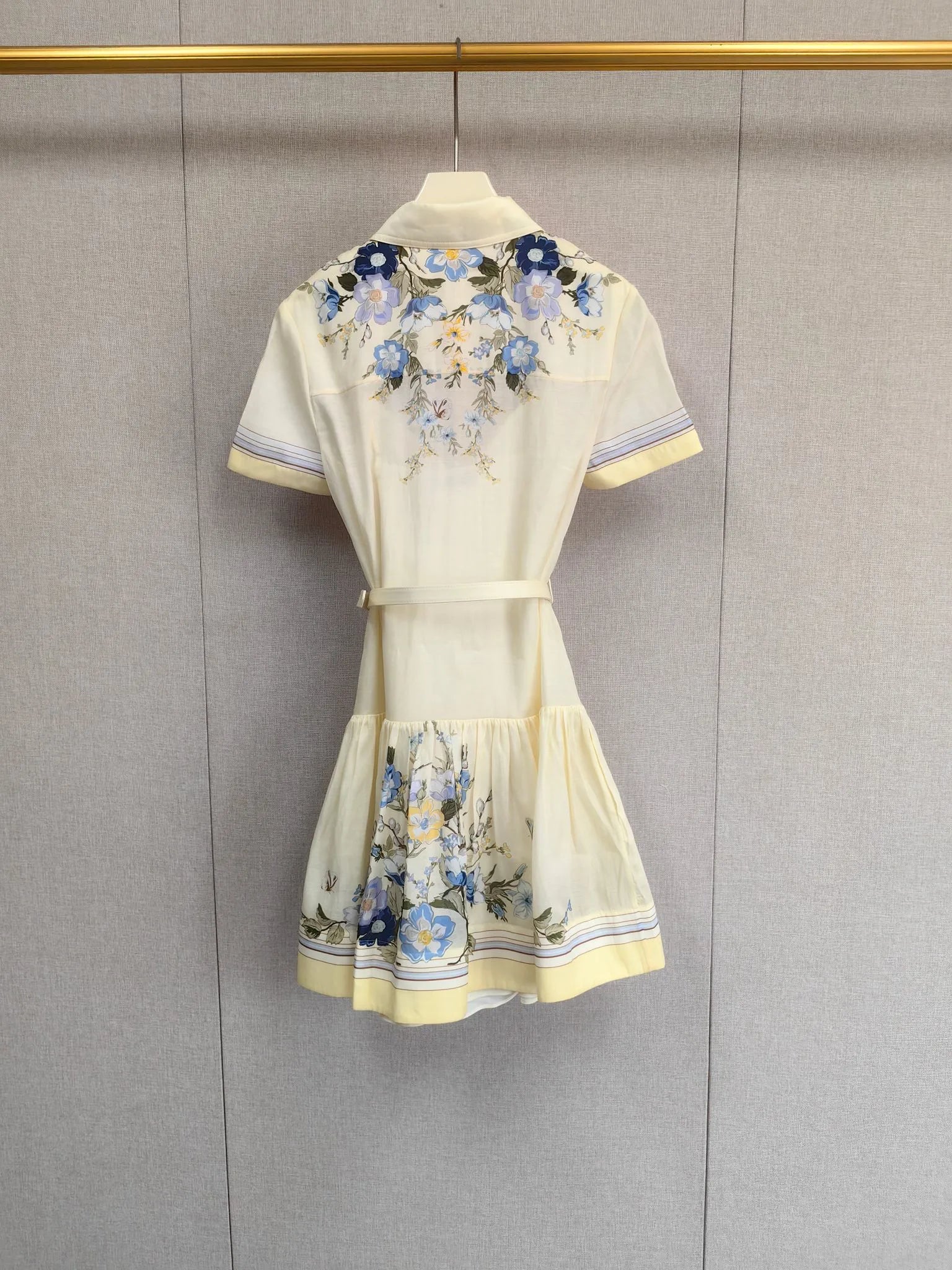 Vestido Veraniego Floral con Cinturón Mujer | Estilo Casual