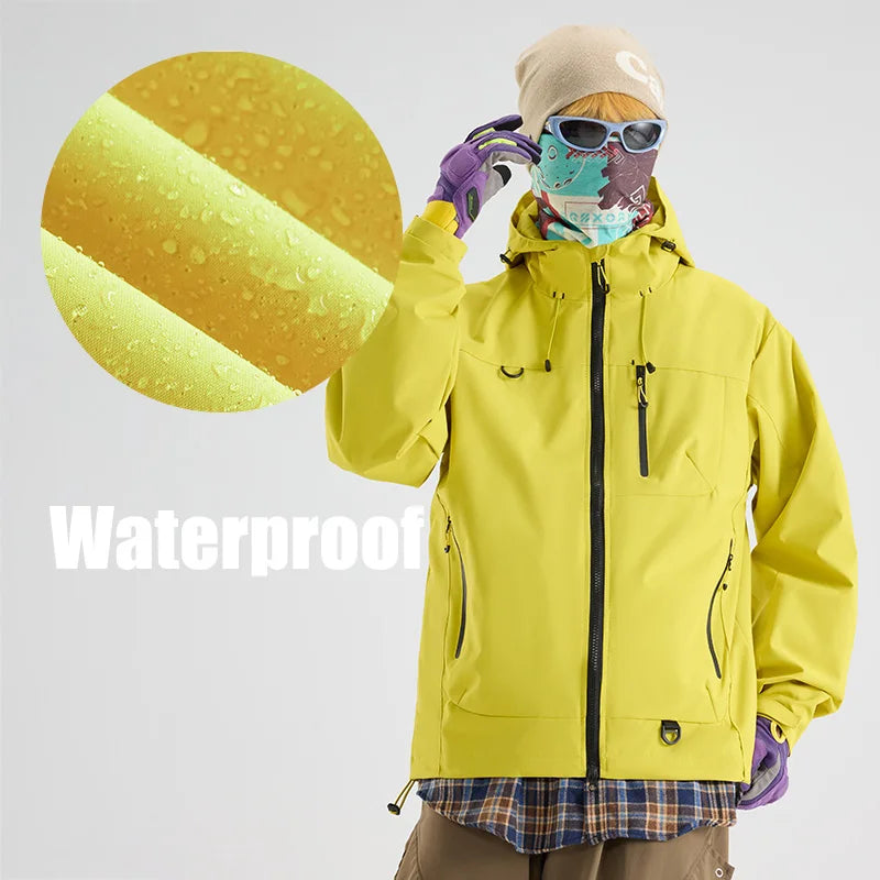 Chaqueta Senderismo Unisex Ippolich: Impermeable y Cortavientos