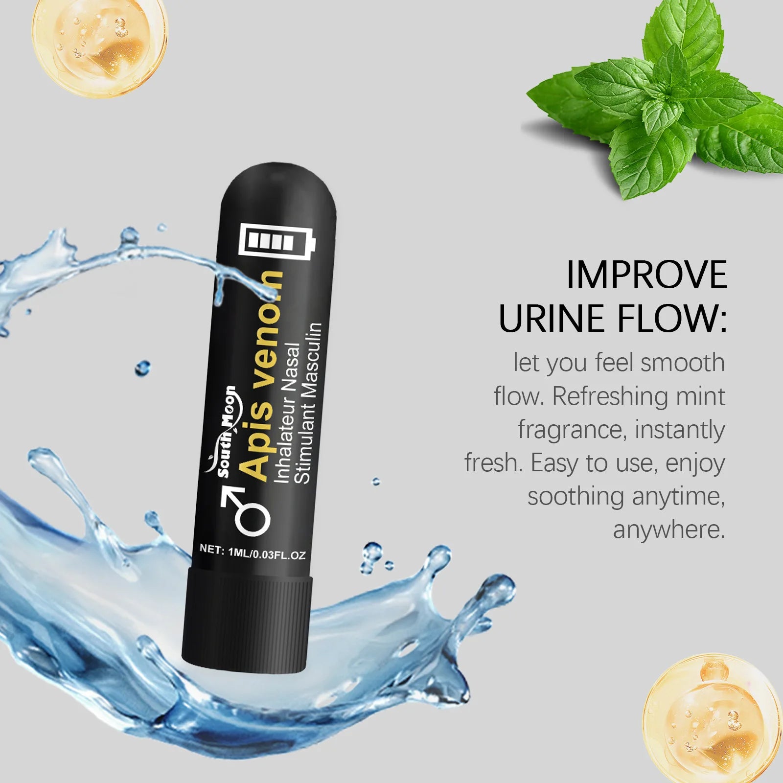 Inhalador Nasal Hombres: Confort Diario, Nutrición Suave