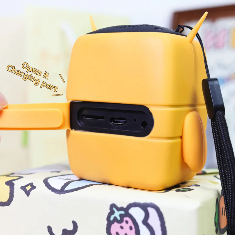 Mini Altavoz Bluetooth IP65 con Tarjeta TF | Portátil y Decorativo