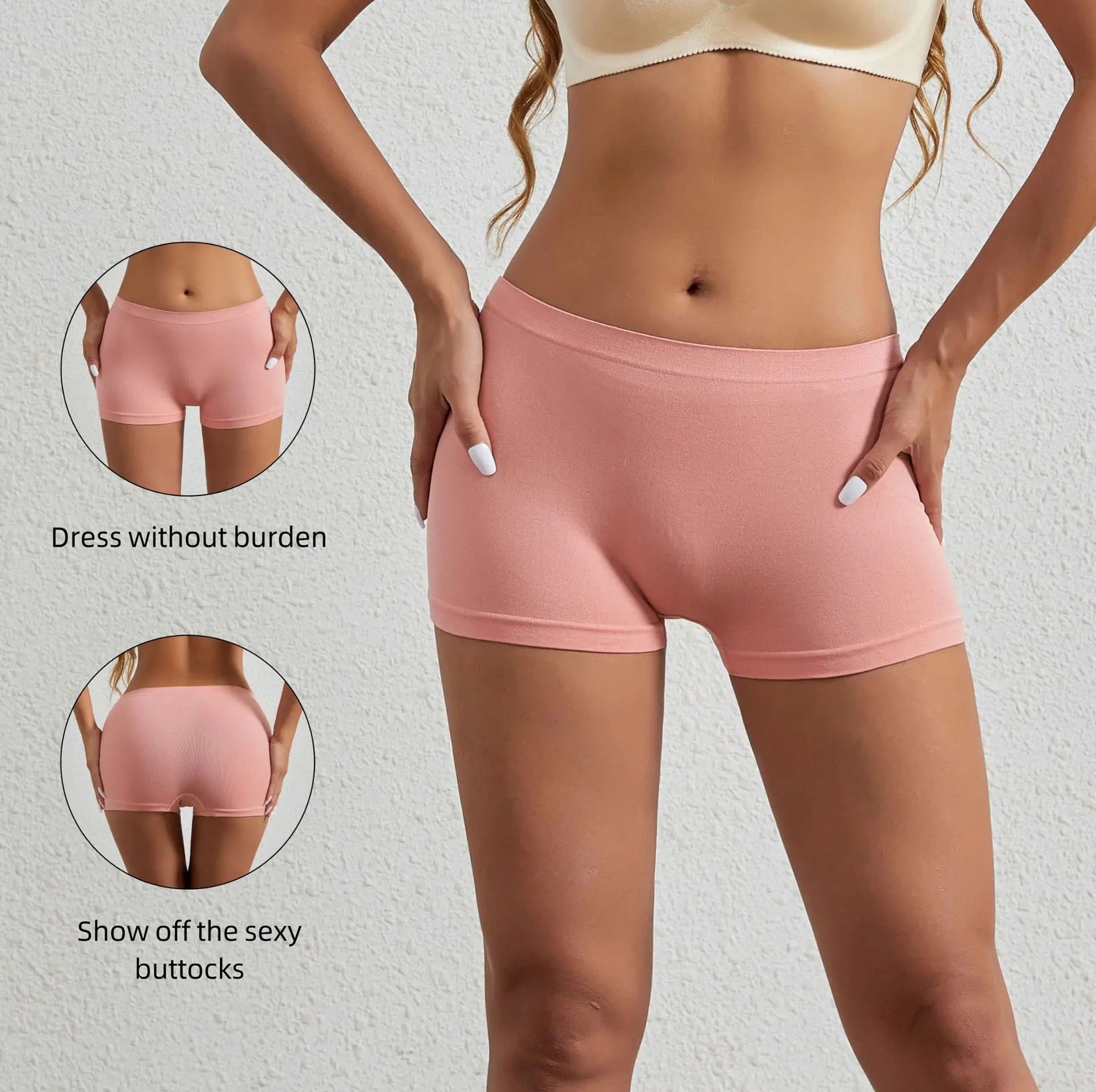 Pantalones Cortos Deportivos Mujer: Compresión Cómoda y Ajustada