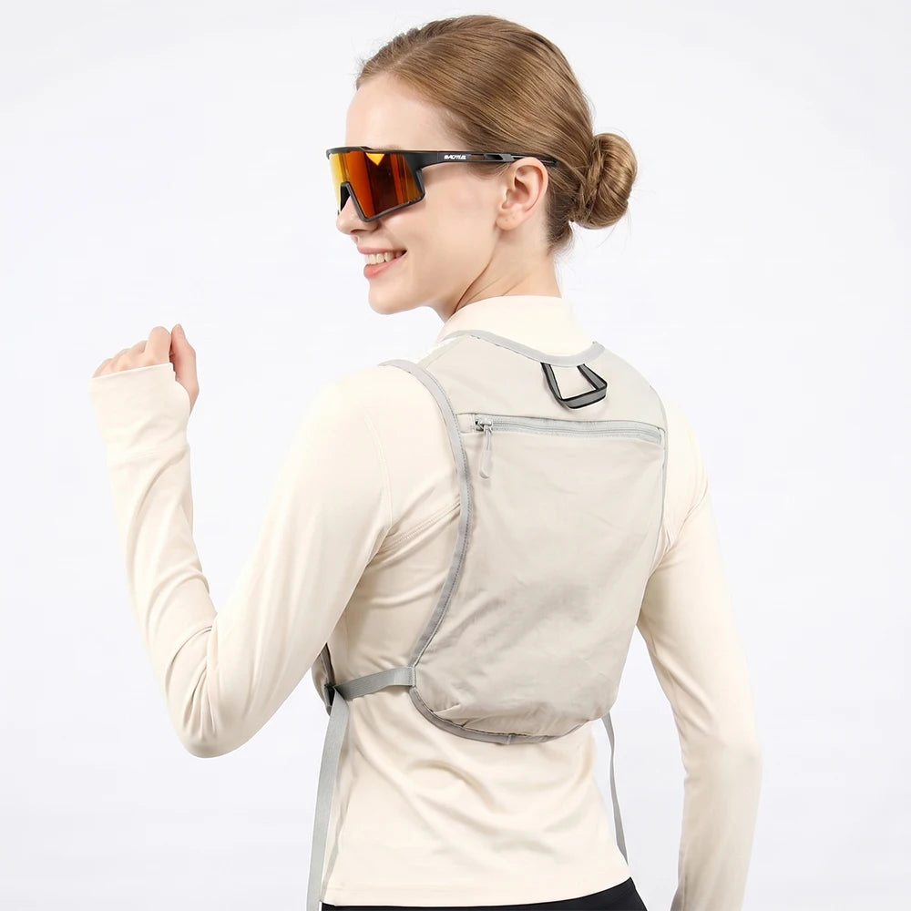 Chaleco Ciclismo Running con Hidratación y Almacenamiento