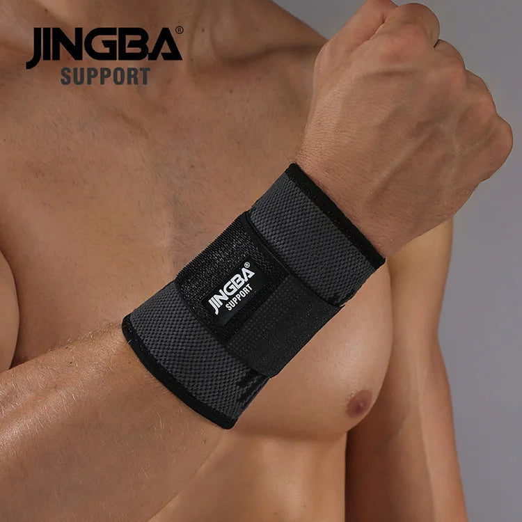 Soporte Muñeca JINGBA: Banda Nylon Fitness - Protege y Mejora Rendimiento