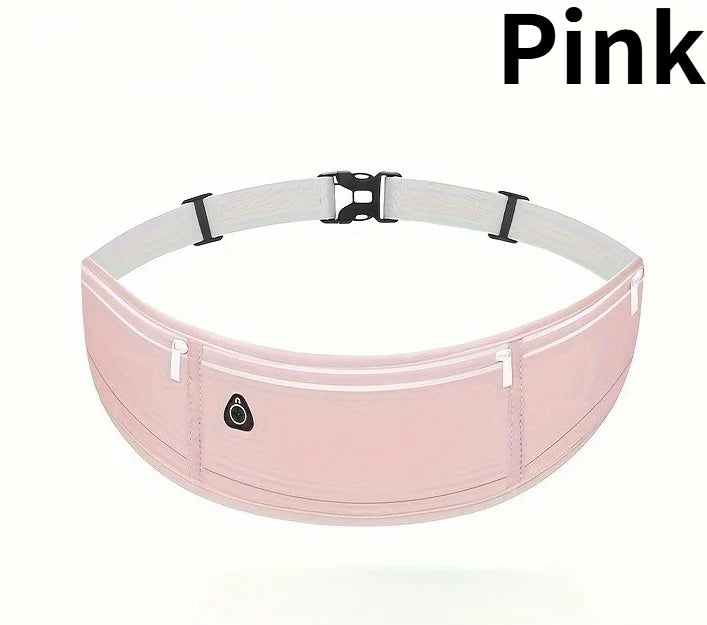 1 riñonera deportiva para correr, bolsa para teléfono móvil para hombres y mujeres, ideal para el gimnasio y actividades deportivas. Bolsa de cintura