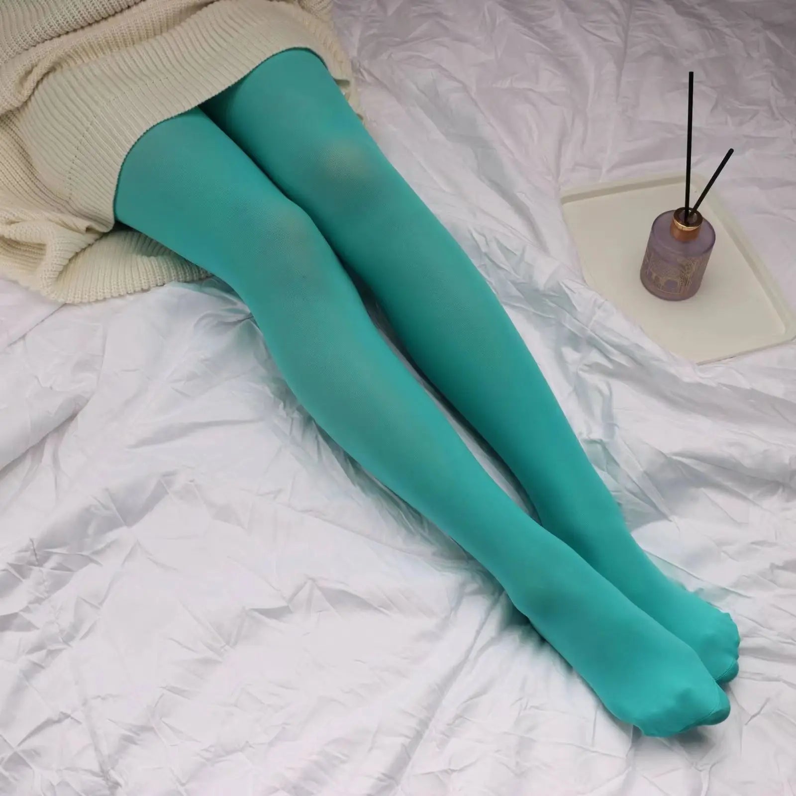 Medias Caramelo Talla Grande Mujer - Alta Elasticidad Sexy