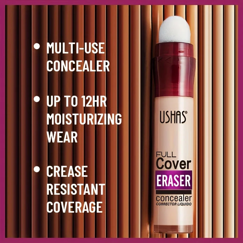 Corrector Esponja USHAS Hidratante Larga Duración Ojeras Pecas