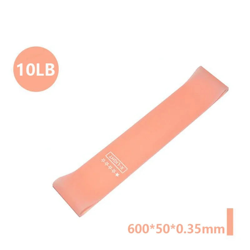 Equipo de entrenamiento físico portátil, bandas de resistencia de goma para Yoga, gimnasio, goma elástica, fuerza, Pilates, Crossfit, deportes de peso para mujeres