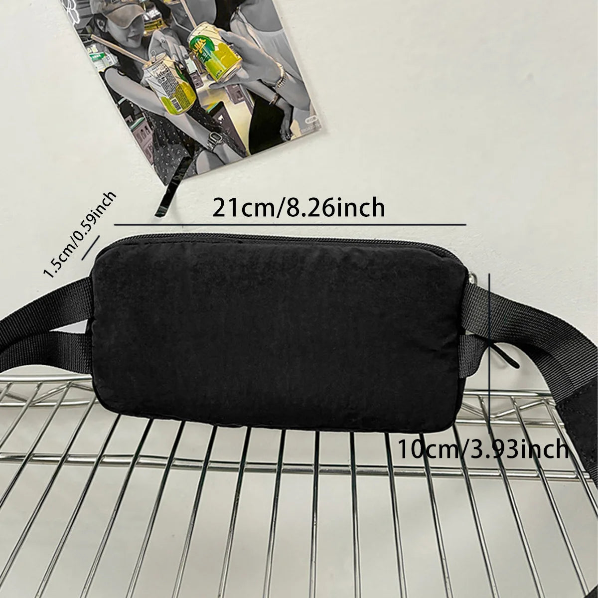 Riñonera Deportiva Unisex, Bolsa de Cintura para Correr y Ciclismo, Bolsa de Pecho, Bolsa Portátil para Teléfono, para Ejercicio al Aire Libre