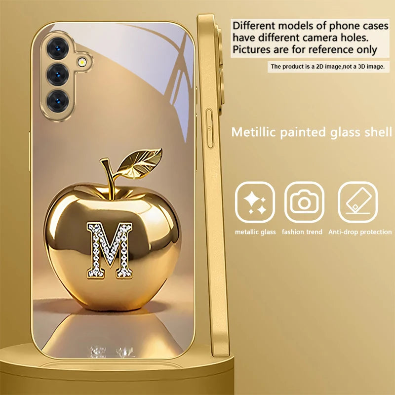 Golden dolphin phone case for Samsung Galaxy S20 FE, S21 Plus, S22, and S23 by Corporación Turística, featuring a detailed dolphin design.