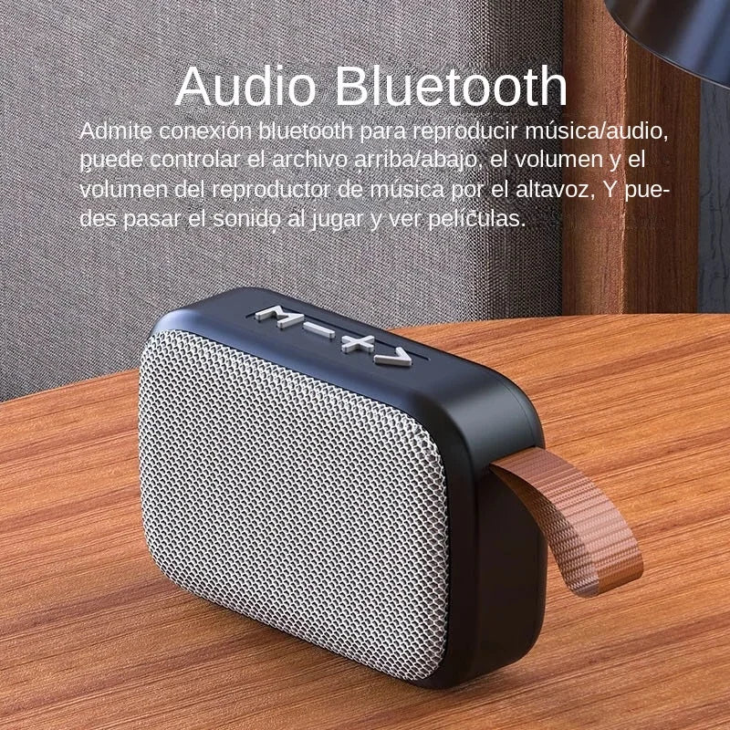 Altavoz Bluetooth VORILYNEX Portátil ABS Mini Estéreo - Audio Exterior