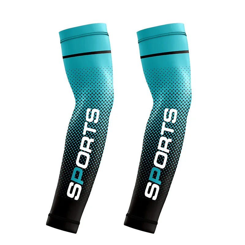 Mangas de Brazo Seda Hielo UPF50+ para Hombre - Protección Solar Verano