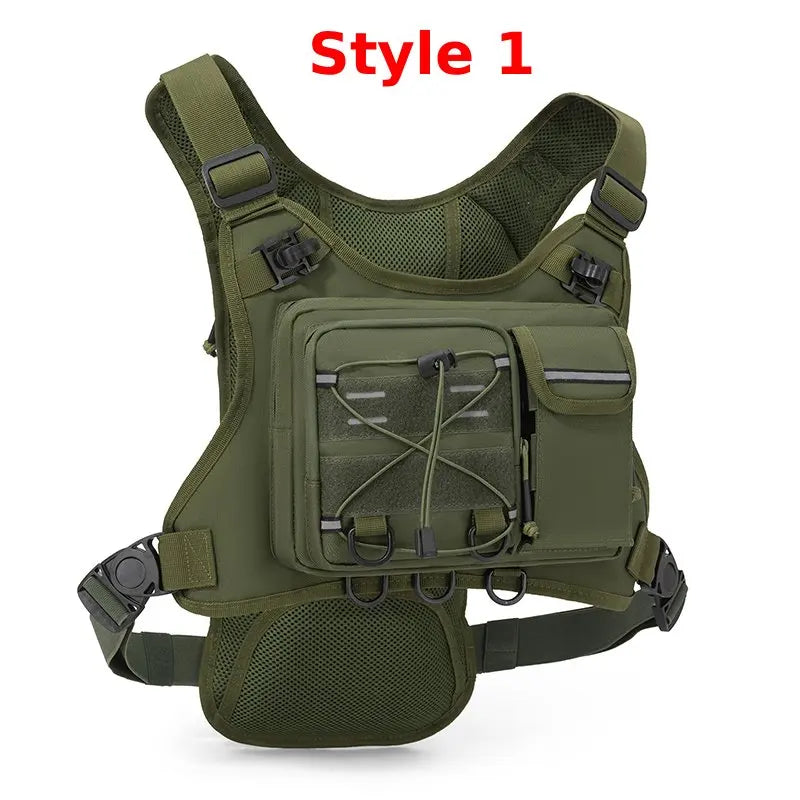 Mochila Táctica Running Scione: Chaleco Deportivo Unisex para Senderismo