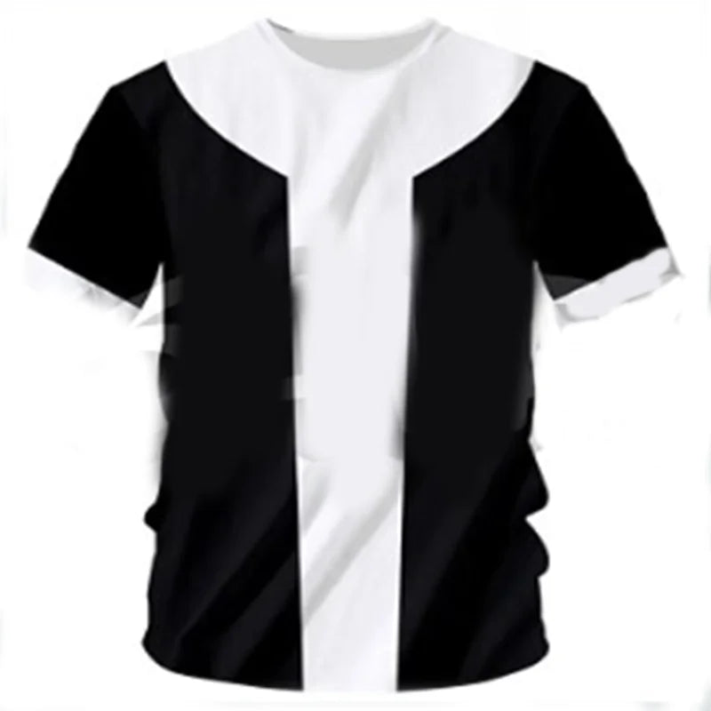 Camiseta Ben 10 Omnitrix 3D Cosplay Verano 2025 - Estilo Harajuku