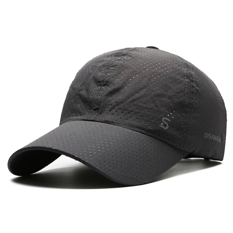 Gorra de Sol Transpirable Hombre Verano Pesca Protección UV Estilo Béisbol