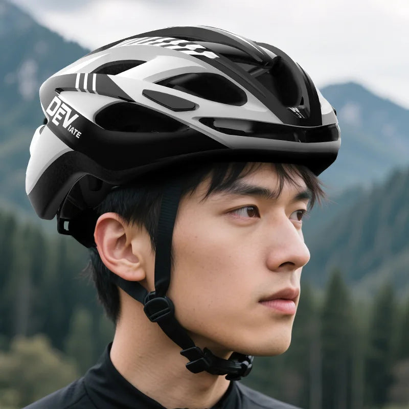 Casco DEV MTB Ultraligero (L 58-61cm) para Ciclismo de Montaña y Carretera