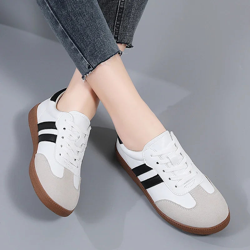 Zapatillas Mujer YUYIN: Moda Primavera, Plataforma Blanca
