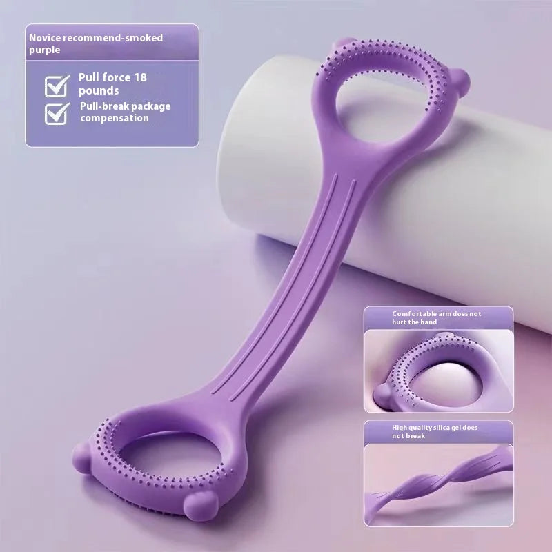 TRE 8 ensanchador para Yoga, banda elástica para hombro abierto, belleza para la espalda, cuerda de tensión de plástico, equipo de Fitness portátil para el hogar