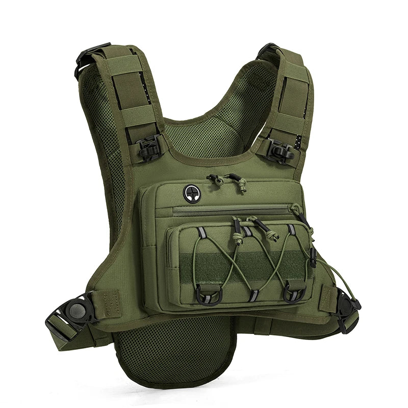 Mochila Táctica Running Scione: Chaleco Deportivo Unisex para Senderismo