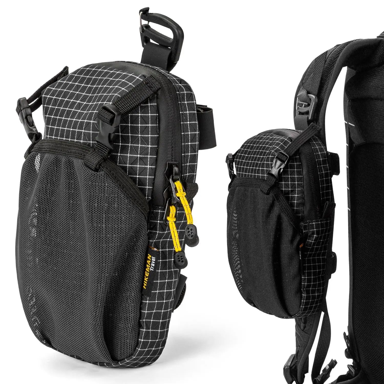 Bolsa Impermeable para Teléfono Inteligente con Correa para el Hombro de la Mochila, para Deportes, Senderismo, Camping, Ligera
