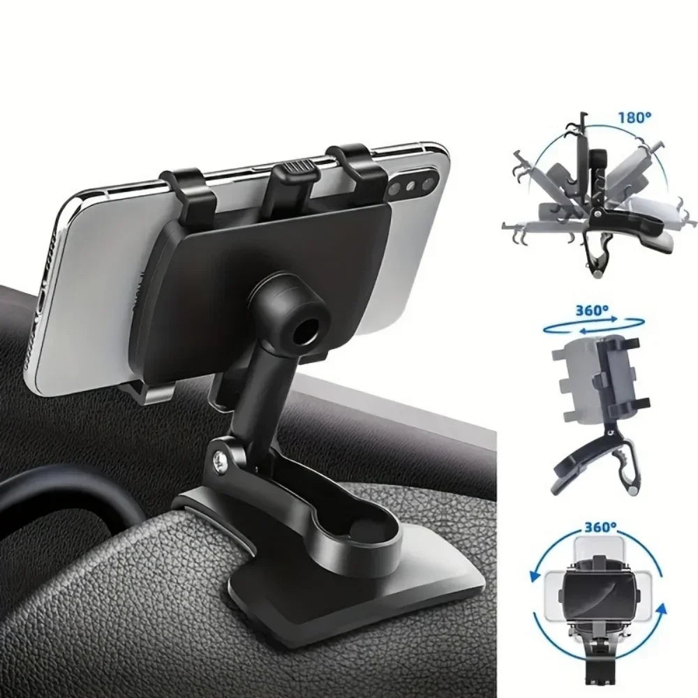 Soporte Coche 360° Universal Móvil GPS Tablero - Fácil Fijación