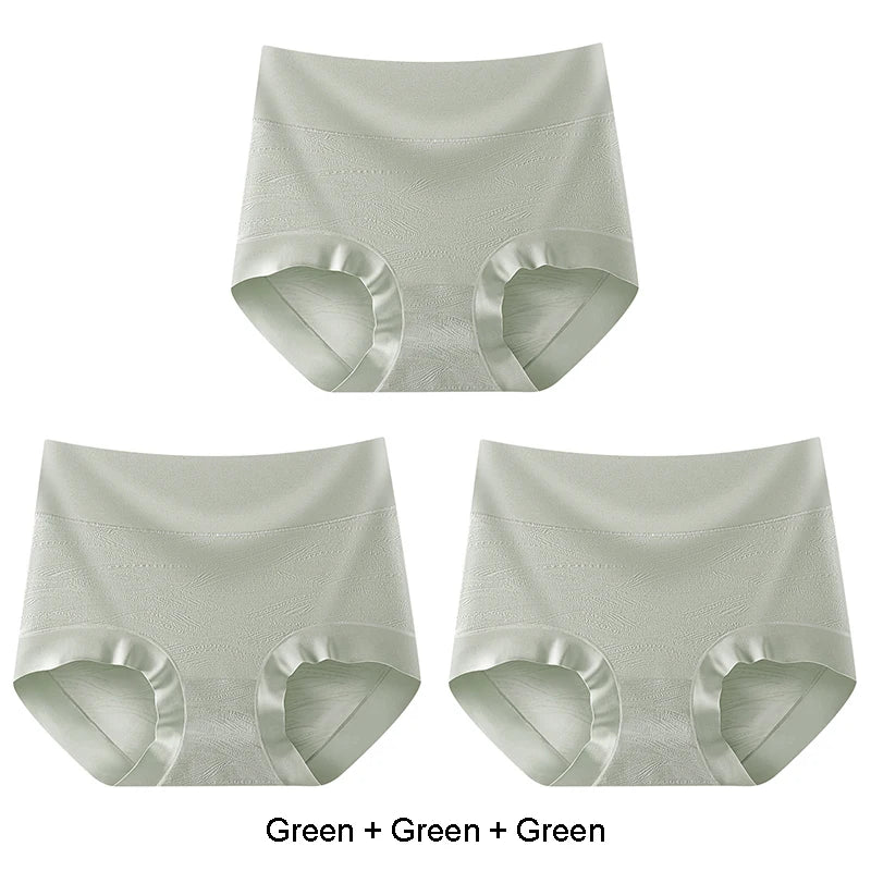 Soft women's lingerie set featuring comfortable briefs from Corporación Turística, shown in a close-up shot of the fabric and fit.