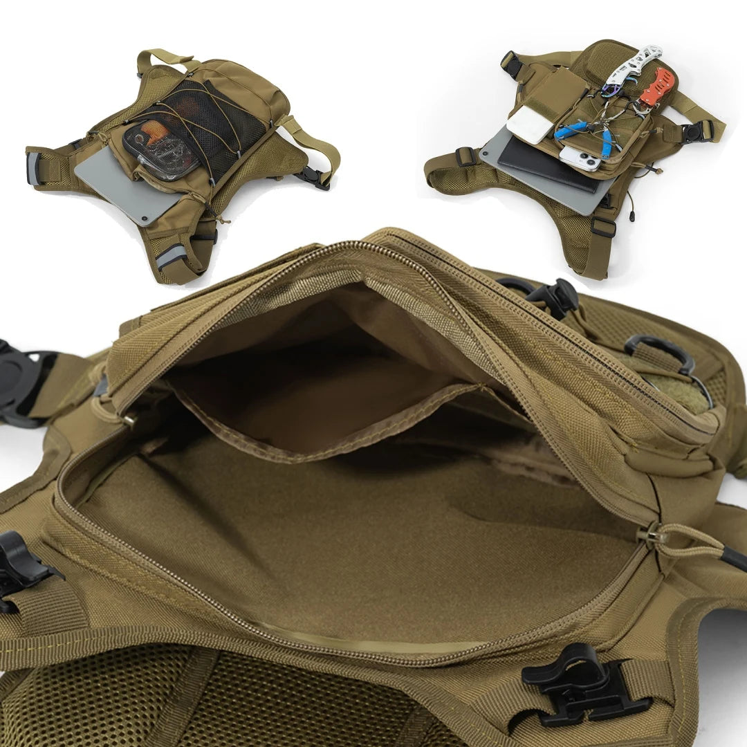 Chaleco Hidratación Running Scione | Ligero Senderismo | Unisex